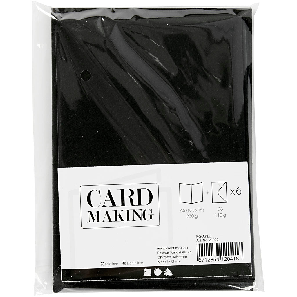 Cards and envelopes
