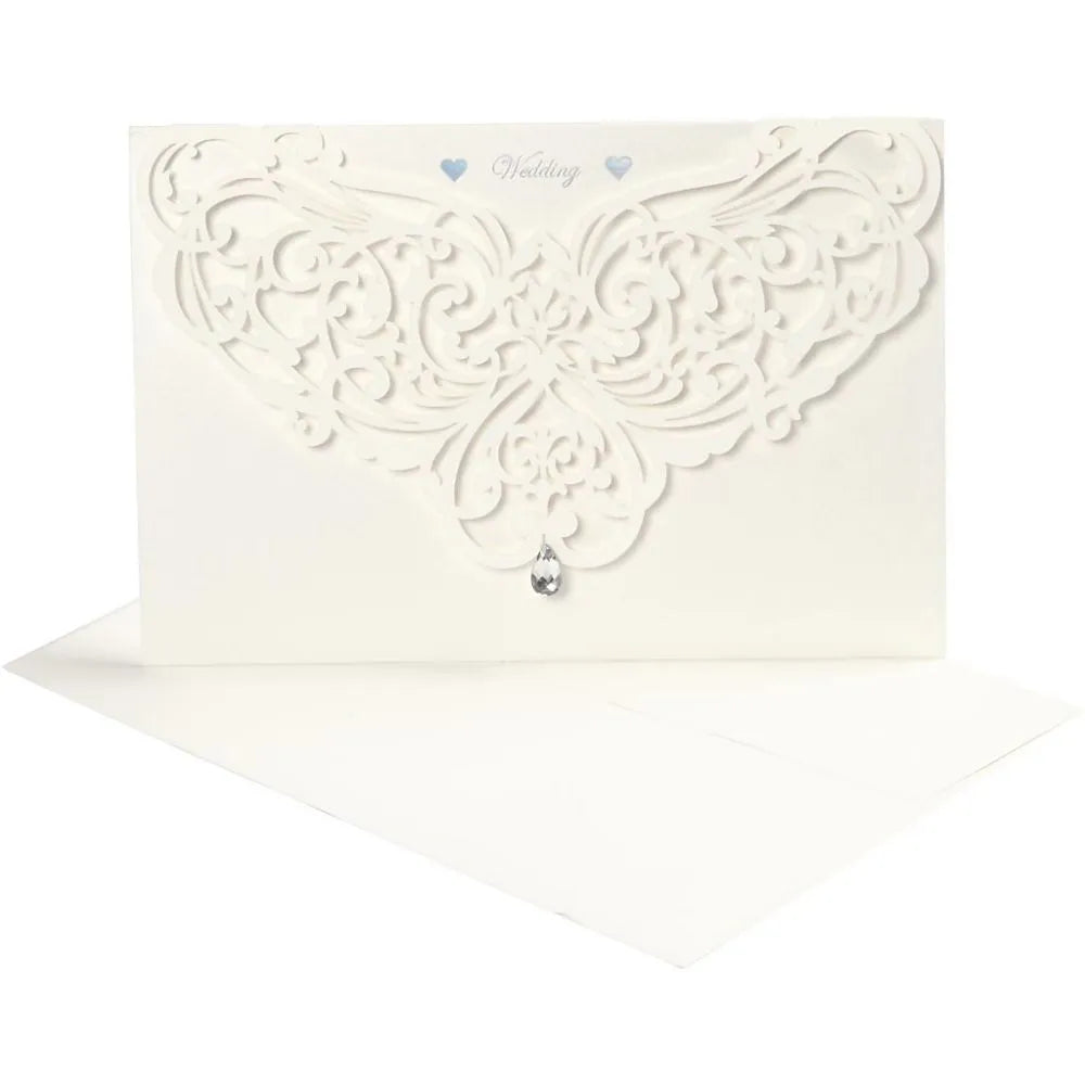 Filigree Card & Envelope Set 5x7"