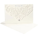 Filigree Card & Envelope Set 5x7"
