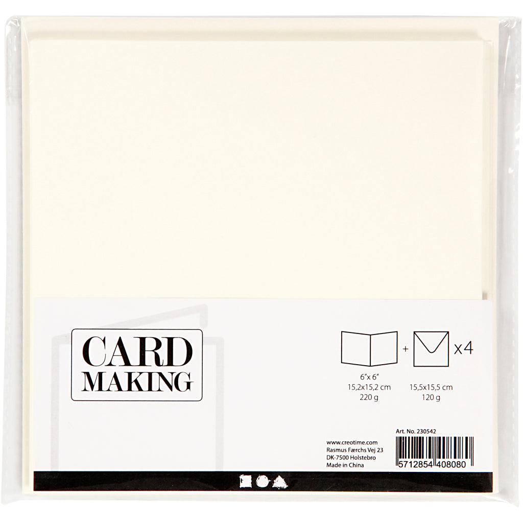 Cards and envelopes