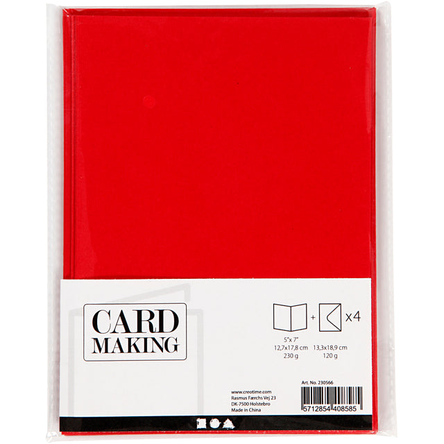 Cards and envelopes