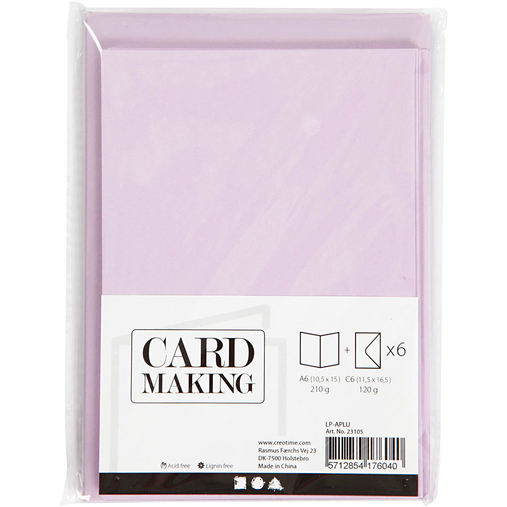 Cards and envelopes