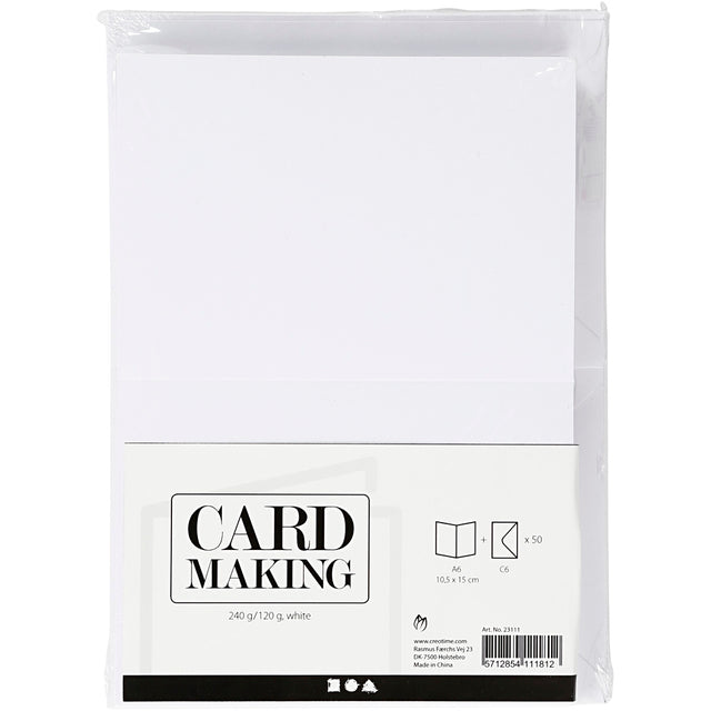 Cards and envelopes