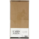 Cards & Envelopes 15x15 cm - Natural (Pack of 50)