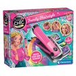 Clementon! Crazy Chic Beauty Trendy Hairstyle toy set in its retail packaging, featuring a pink hair styler and styling accessories on a colorful box with cartoon graphics.
