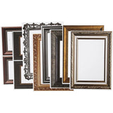 Frames, sheet 26.2x18.5 cm, 16 mixed sheets, metal