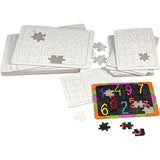 Blank Jigsaw Puzzle 21x30 cm - White