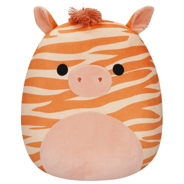 Squishmallow 20 Inch Josue Peach Zebra