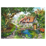 1000 Piece Jigsaw - Down The Lane No.1: Flower Hill Lane