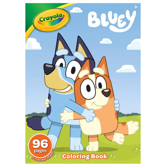 Crayola Bluey Colouring Book (96 Pages)