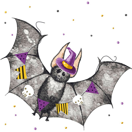 Napkins 33x33cm  - Bats (20 Pack)