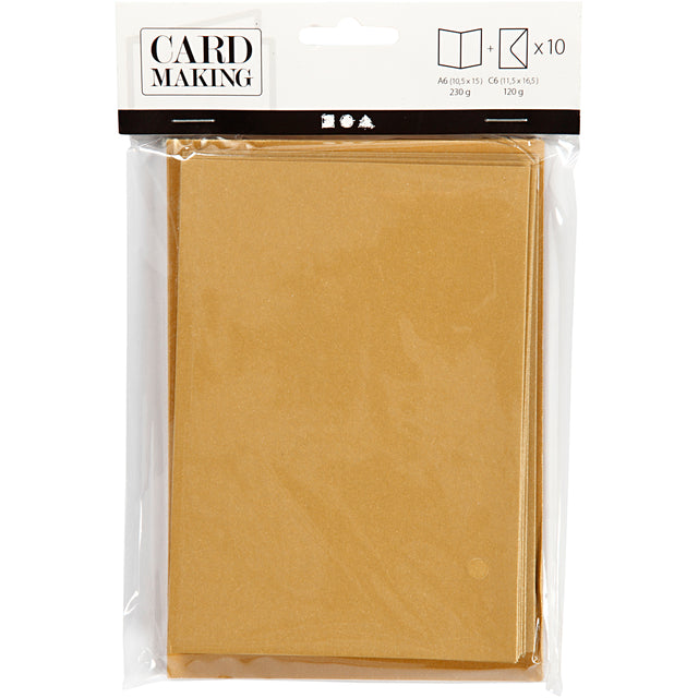 Pearlescent Cards & Envelopes