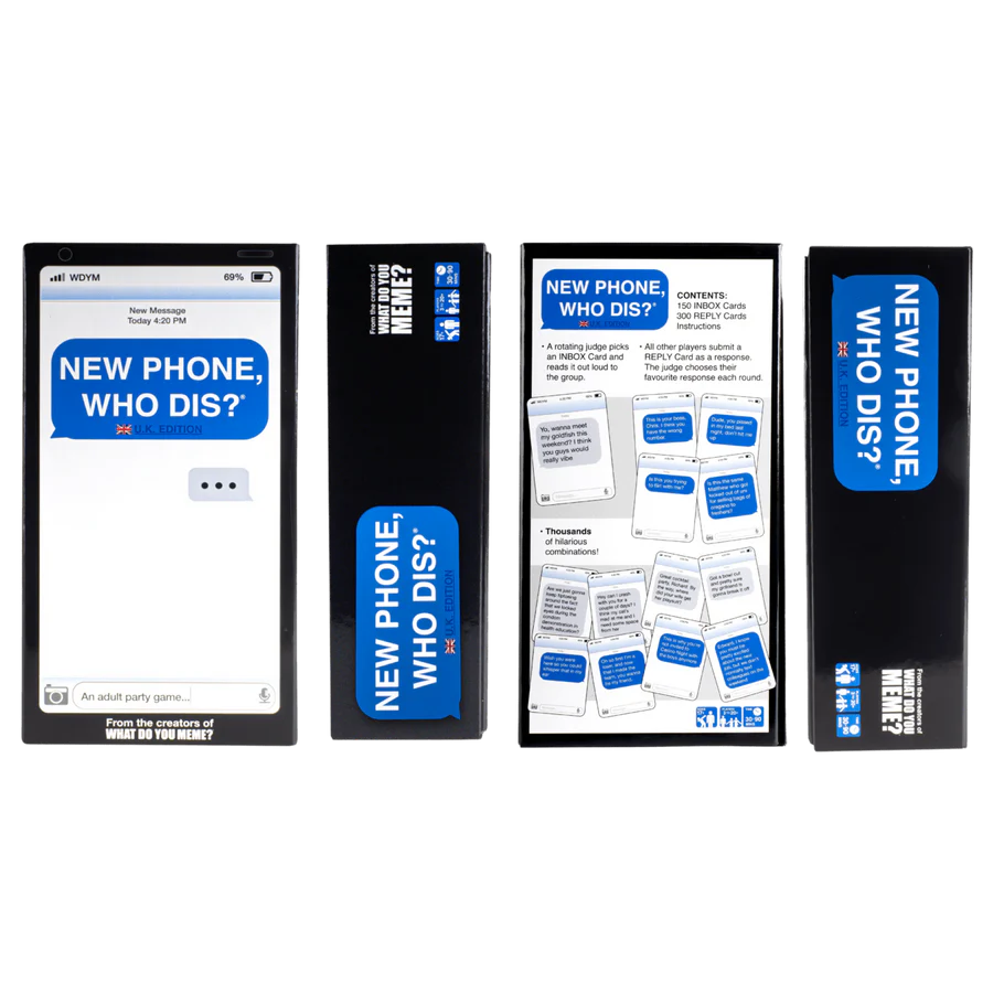 New Phone, Who Dis? UK Edition Card Game