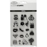 Wedding Clear Stamps sheet 11x15.5 cm