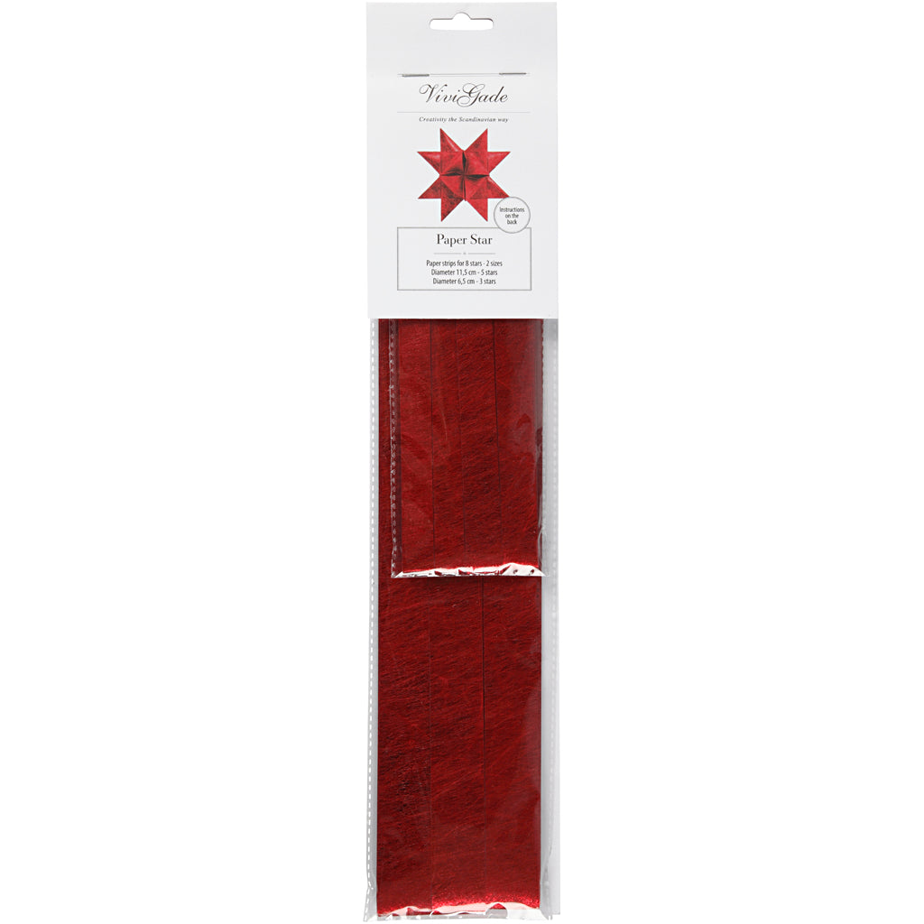 Paper star strips