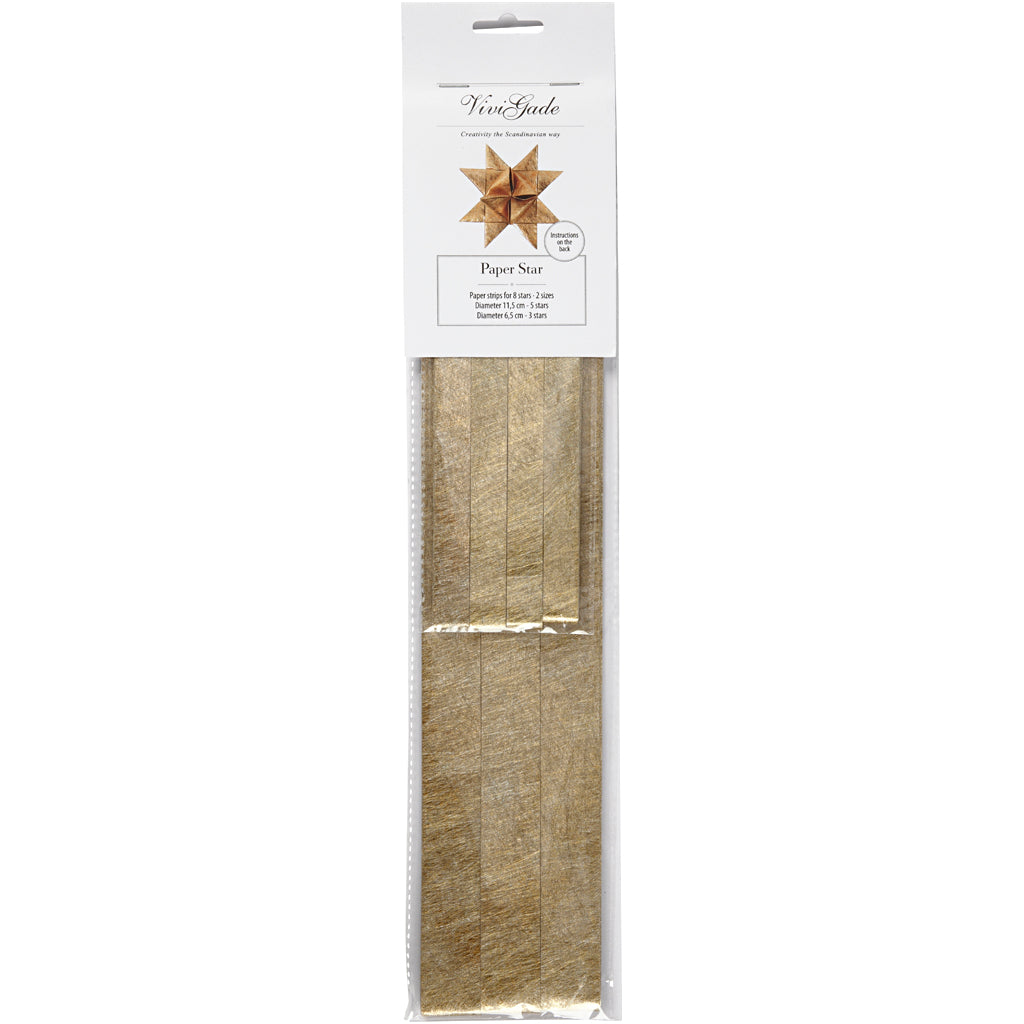 Paper star strips