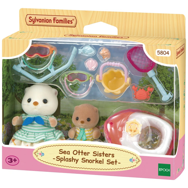 Sylvanian Families Sea Otter Sisters - Splashy Snorkel Set