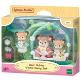 Sylvanian Families Deer Babies - Floral Swing Set