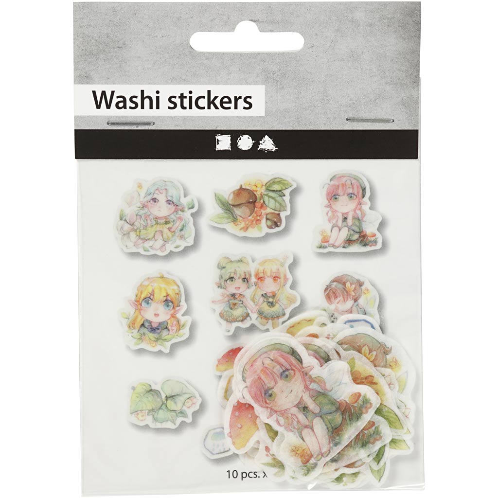 Masking tape stickers