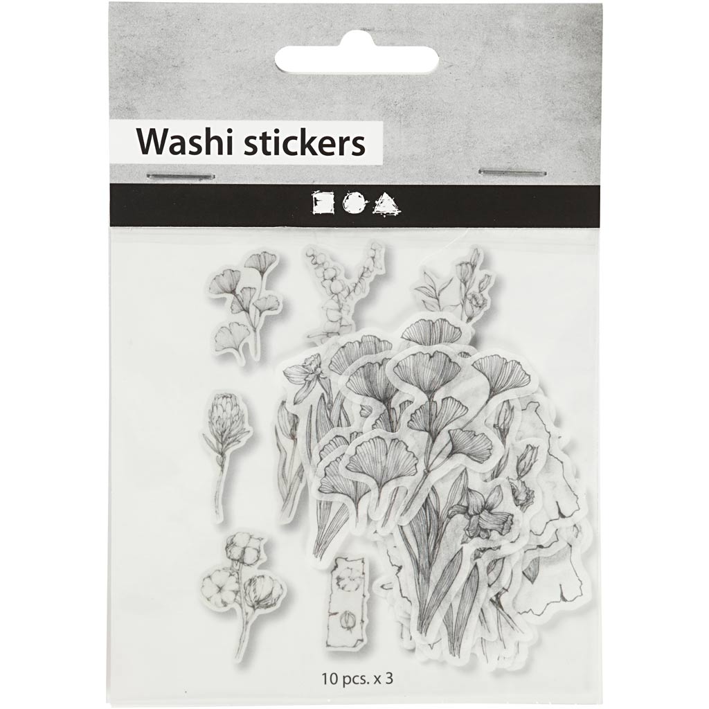 Masking tape stickers