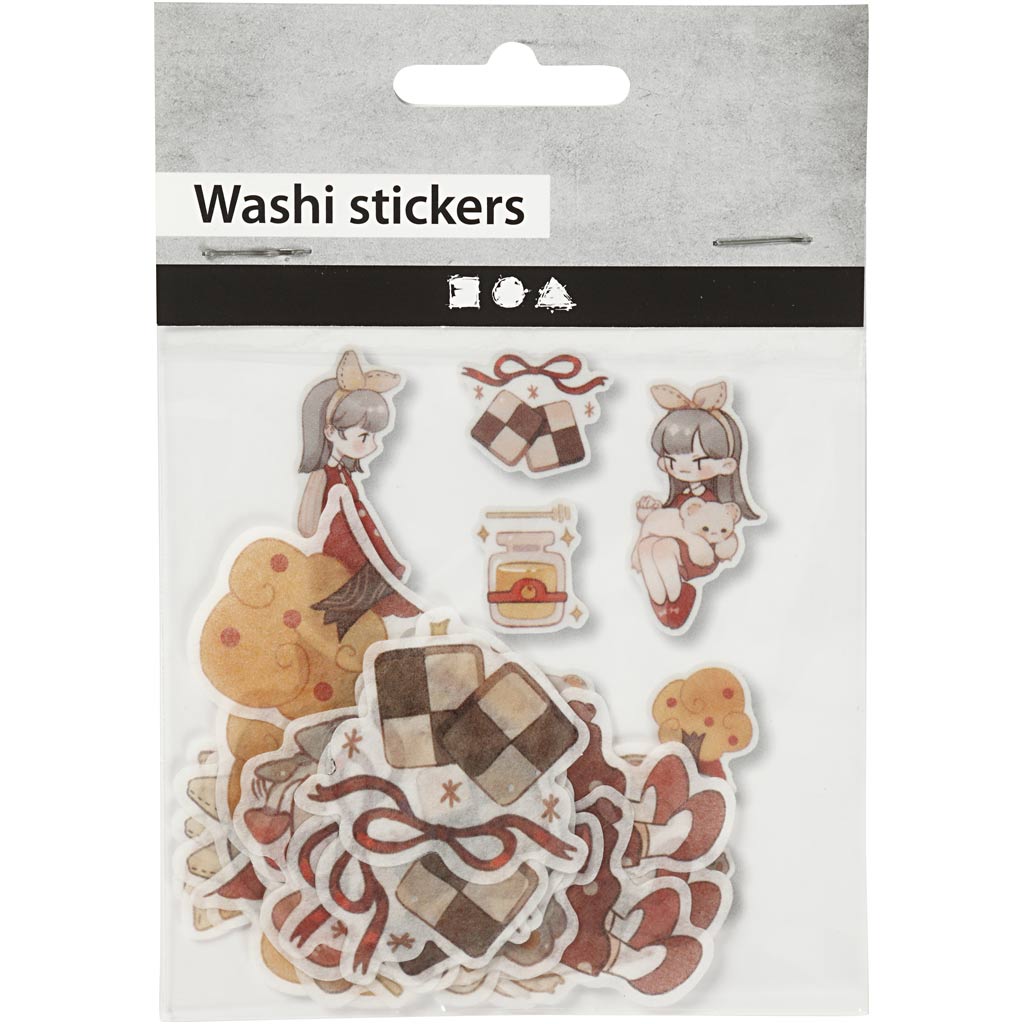 Masking tape stickers