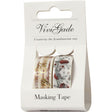Vivi Gade Foil Washi Tape - Christmas Words & Birds