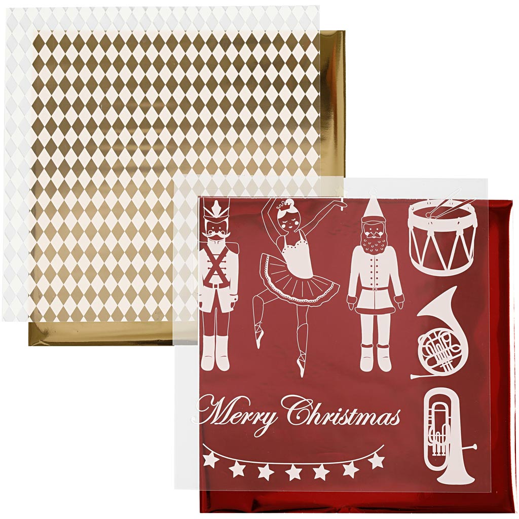 Deco Foil and transfer sheet