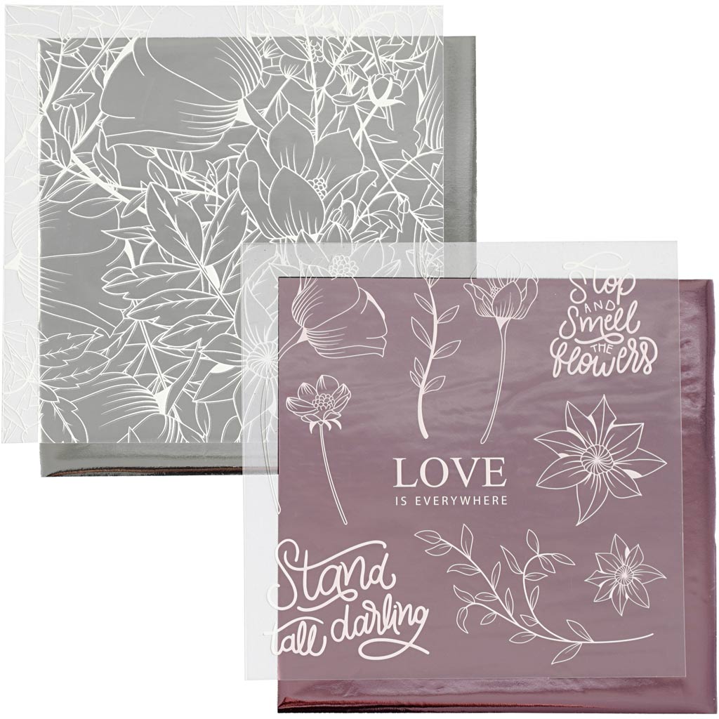 Deco Foil and transfer sheet