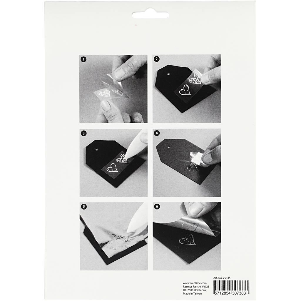 Deco Foil and transfer sheet
