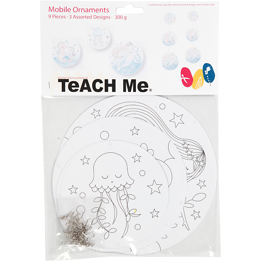 Mobile Ornaments with Motifs