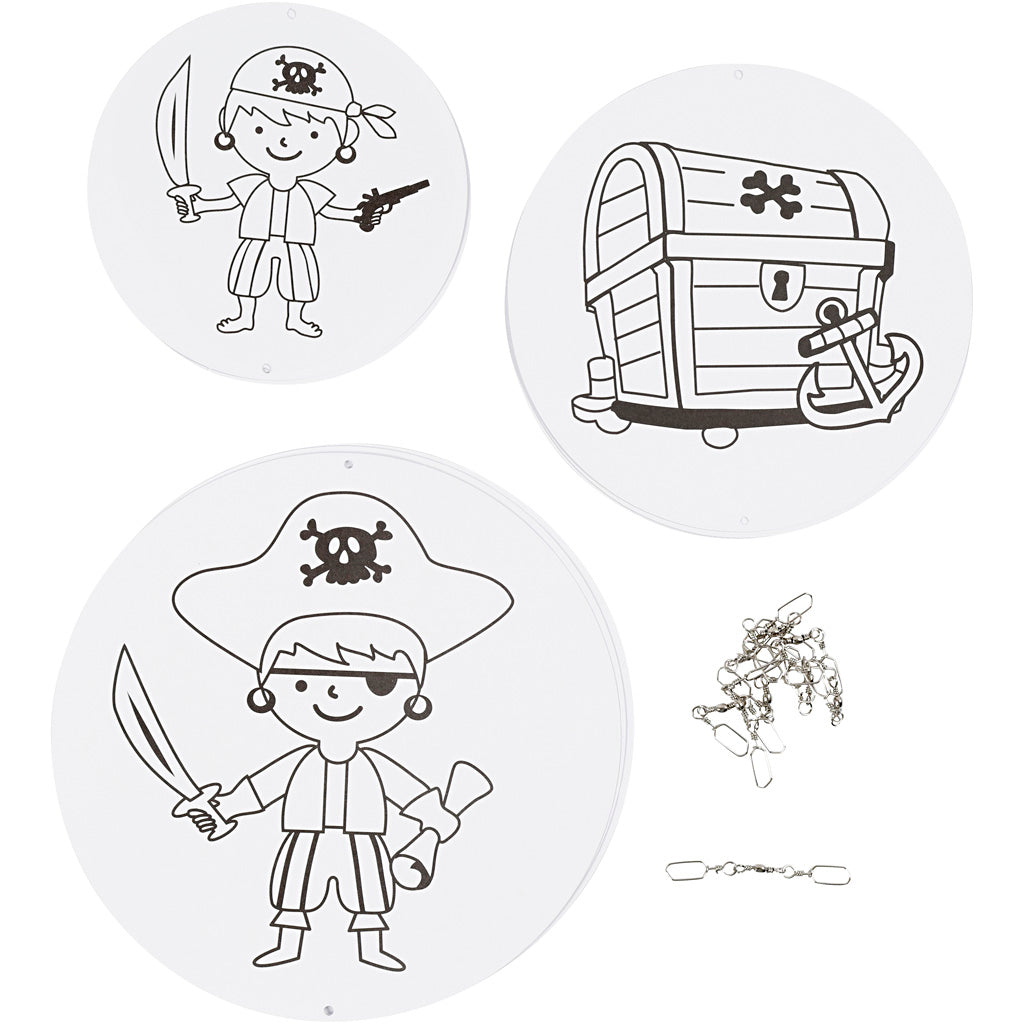 Mobile Ornaments with Motifs