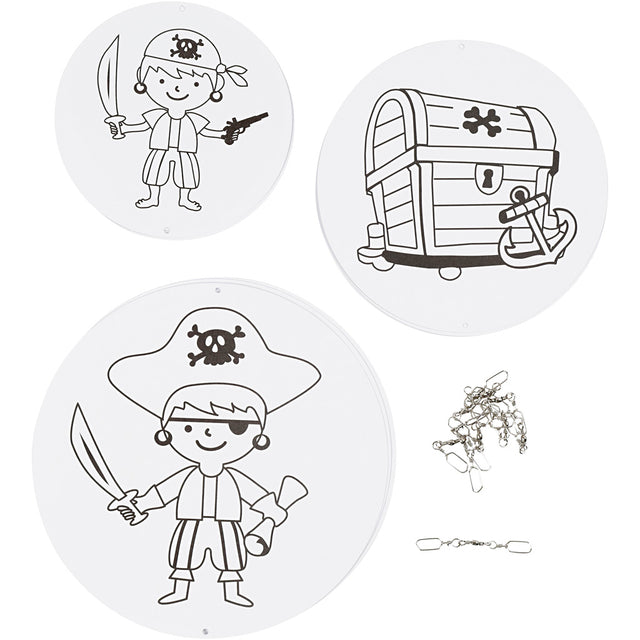Mobile Ornaments with Motifs
