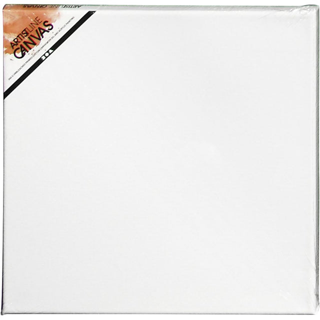 Stretched Canvas 30x30cm Depth 1.6cm - White