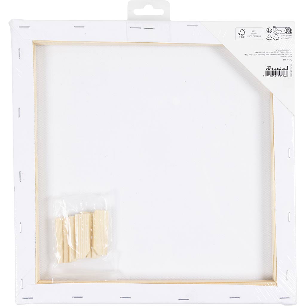 Stretched Canvas D. 1.6cm Size 30x30cm 360g