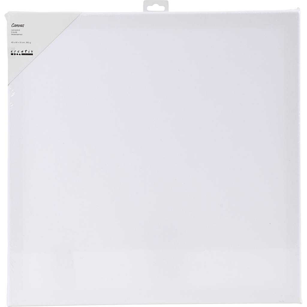 Stretched Canvas D. 16cm Size 40x40cm 360g