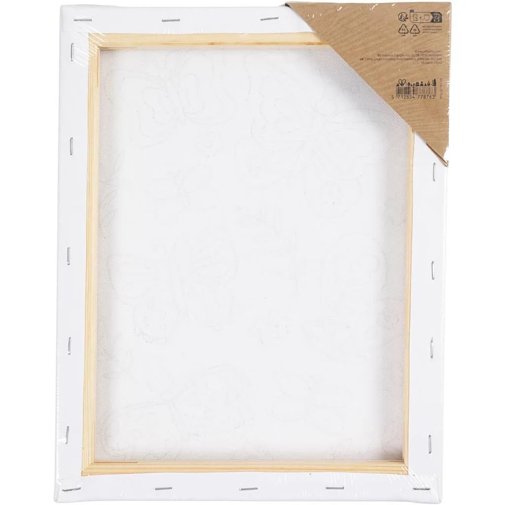 Painting Canvas with Print - Butterflies