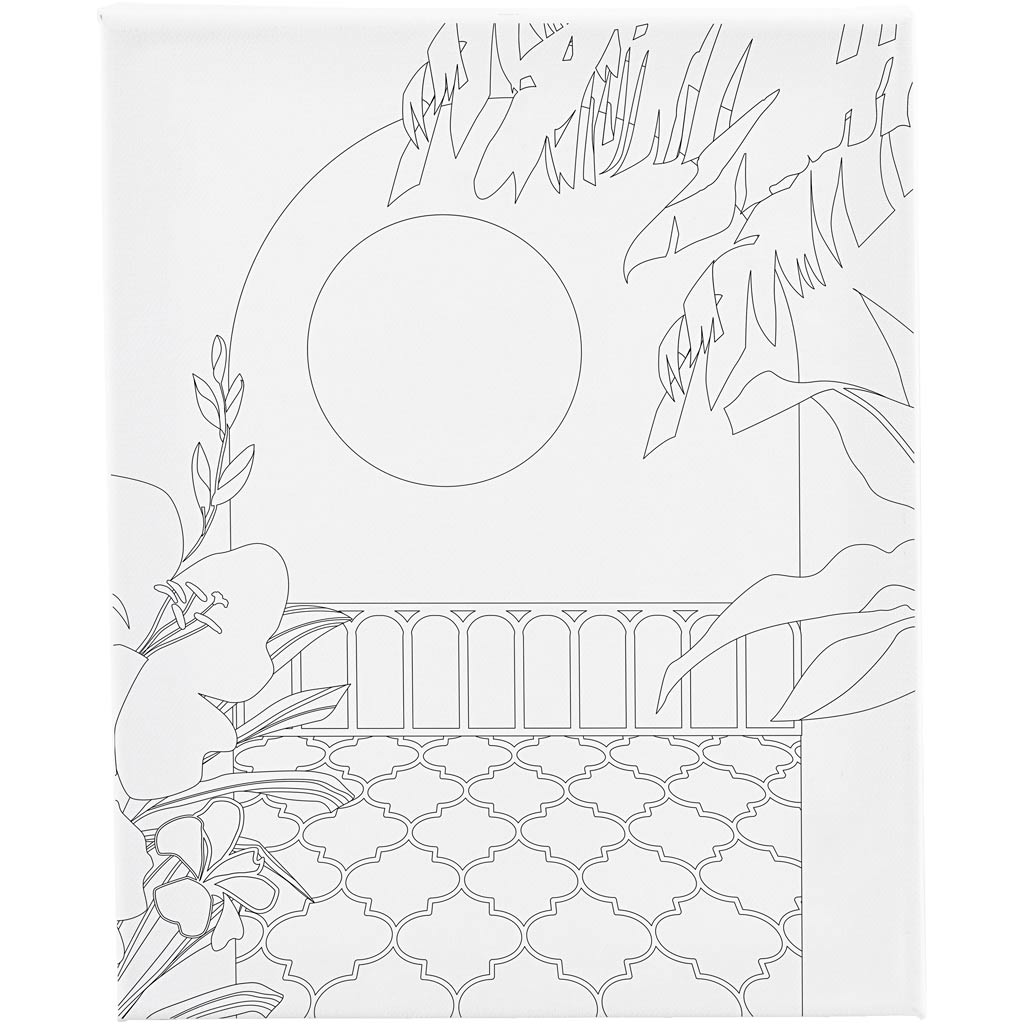 Colour-in Canvas
