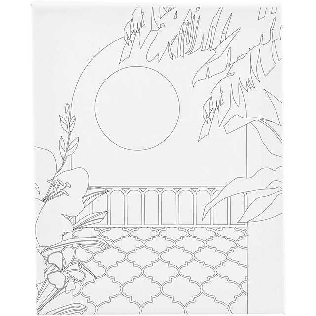 Colour-in Canvas