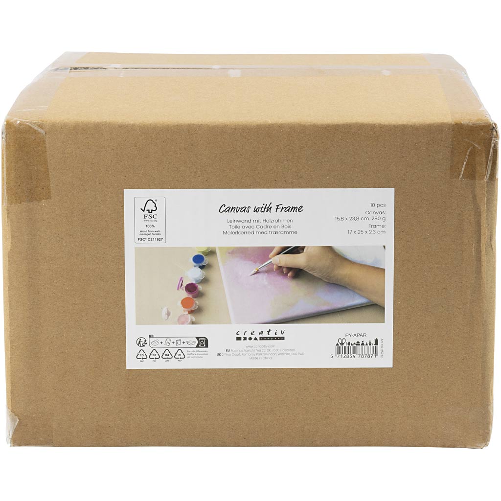 Canvas with Wooden Frame
