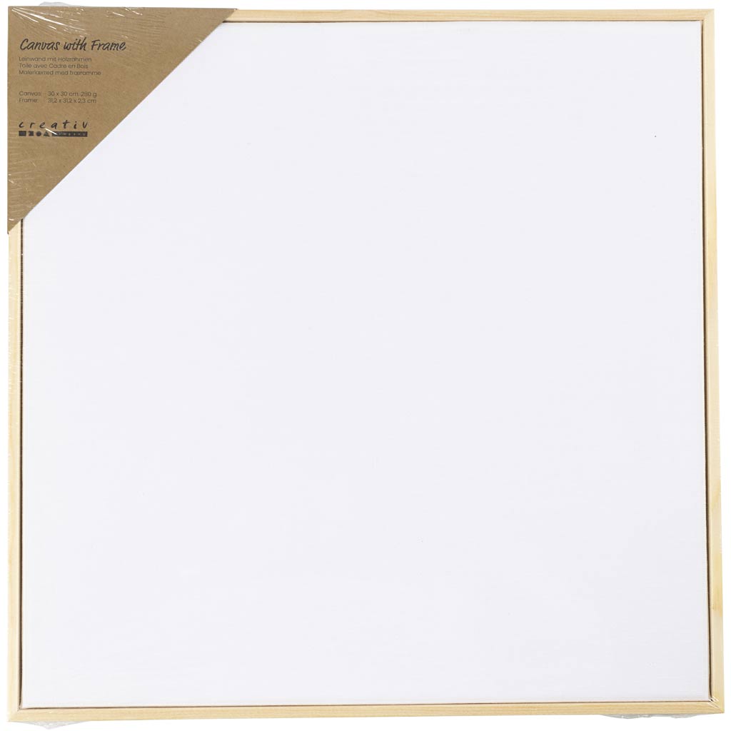 Canvas with Wooden Frame