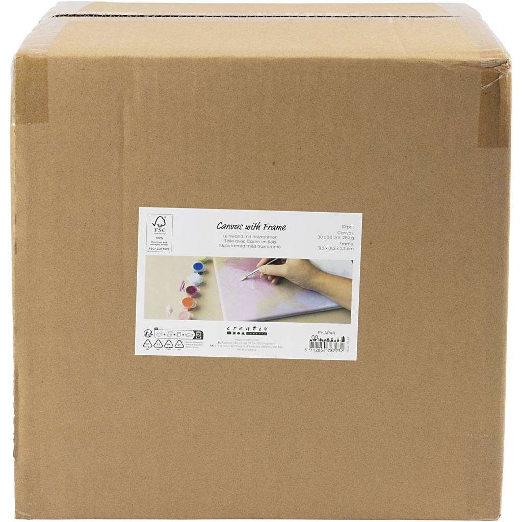 Canvas with Wooden Frame