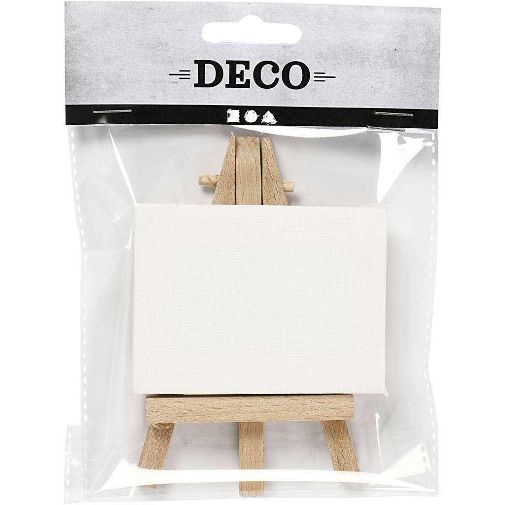Mini Canvas and Easel