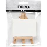 Mini Canvas and Easel