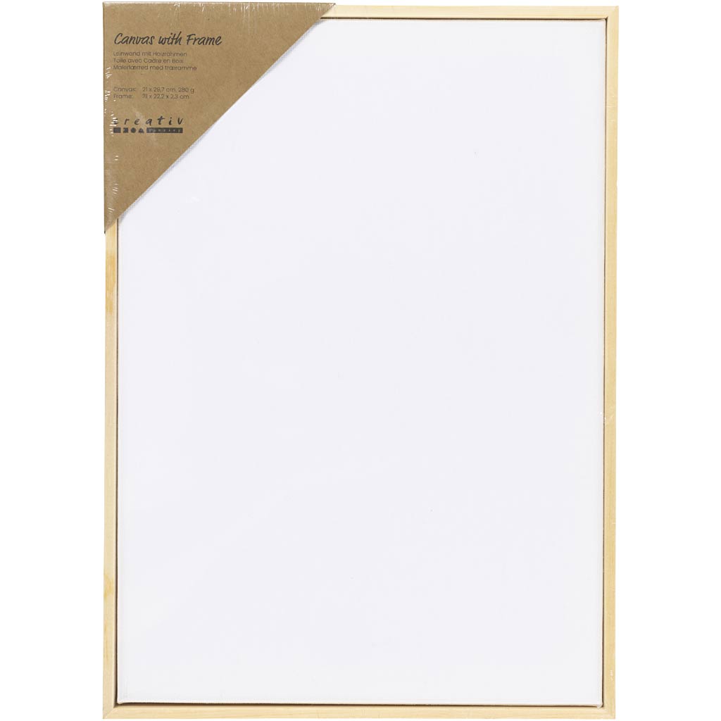 Canvas with Wooden Frame