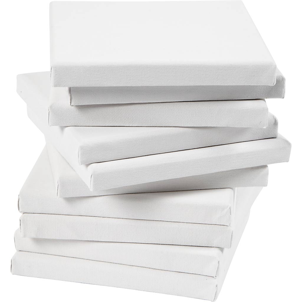 Canvas D. 1.6cm Size 20x20cm 280g (10 Pack)