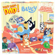 Board game box for 'Don't Make Dad! Bluey' featuring animated characters and children playing.