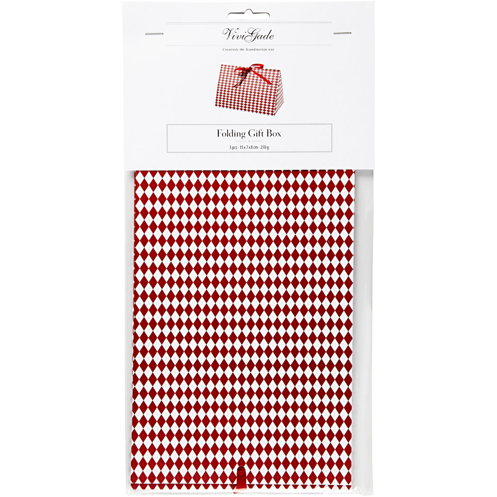 Folding gift box