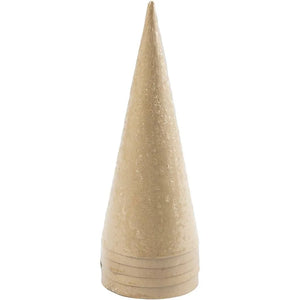 Cone, H: 20 cm, D: 8 cm, 5 pcs