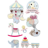 3D Stickers - Baby (8 Pieces)