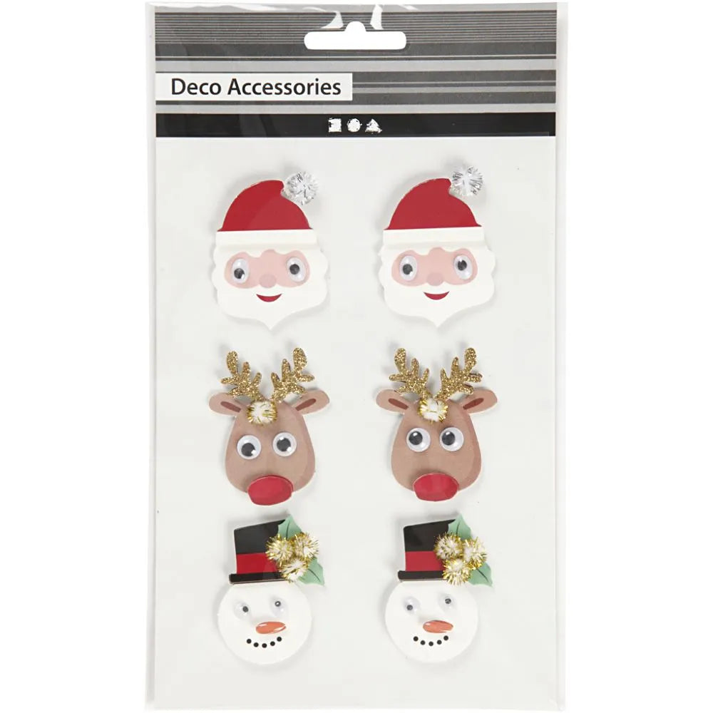 3D Christmas Stickers